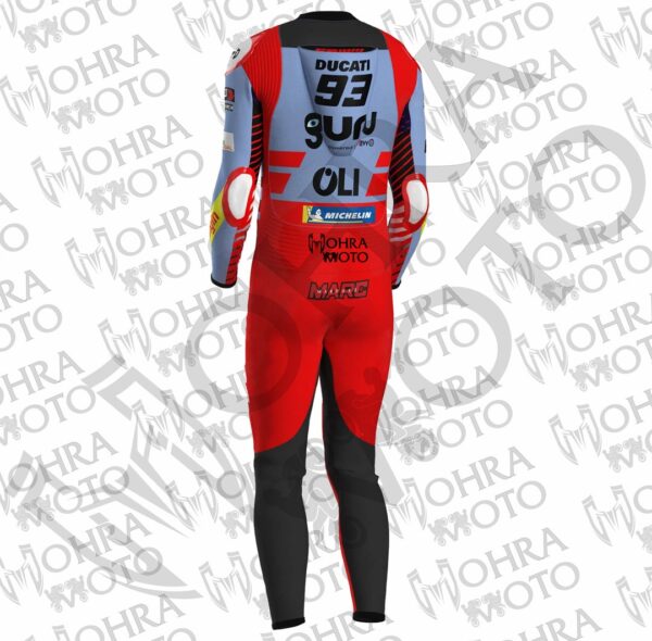 Ride to Glory: Marc Marquez Ducati MotoGP 2024 Racing Suit - Image 5