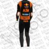 Jack Miller KTM Red Bull 2024 Moto Racing Suit – Black and Orange - Image 5