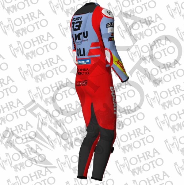 Ride to Glory: Marc Marquez Ducati MotoGP 2024 Racing Suit - Image 6