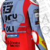 Alex Marquez 2024 Ducati Gresini Racing Leather Jacket - Image 2