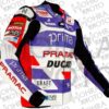 2023 Johann Zarco 1.3MM Cowhide Ducati Motorcycle Jacket Unisex Motorbike Jacket - Image 2
