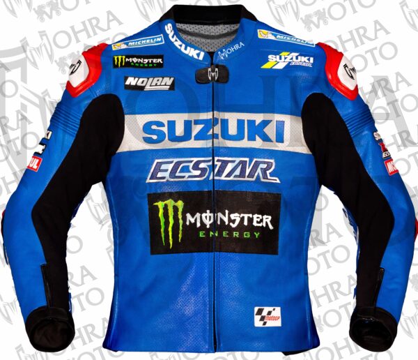 2021 Alex Rins MotoGP Suzuki GSXR Motorcycle Jacket Unisex Motorbike Jacket