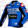 2021 Alex Rins MotoGP Suzuki GSXR Motorcycle Jacket Unisex Motorbike Jacket - Image 4