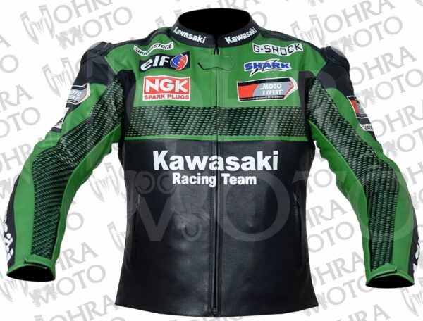 Kawasaki Racing Team Monster Energy Motorcycle Jacket Unisex Motorbike Jacket