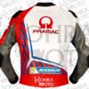 2021 Johann Zarco 1.3mm Cowhide Ducati Motorcycle Jacket Unisex Motorbike Jacket - Image 4