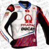 2021 Johann Zarco 1.3mm Cowhide Ducati Motorcycle Jacket Unisex Motorbike Jacket - Image 2