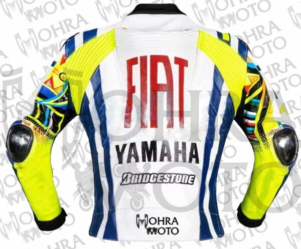 VR46 Valentino Rossi Yamaha MotoGP Motorcycle Jacket Unisex Motorbike Jacket - Image 2