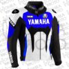 2025 Yamaha R6 1.3mm Cowhide Leather Motorcycle Jacket Unisex Motorbike Jacket
