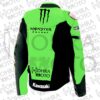 2025 Kawasaki 1.3mm Cowhide Leather Motorcycle Jacket Unisex Motorbike Jacket - Image 2