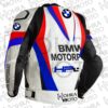 2025 BMW Motorrod HP4 Cowhide Leather Motorcycle Jacket Unisex Motorbike Jacket - Image 2