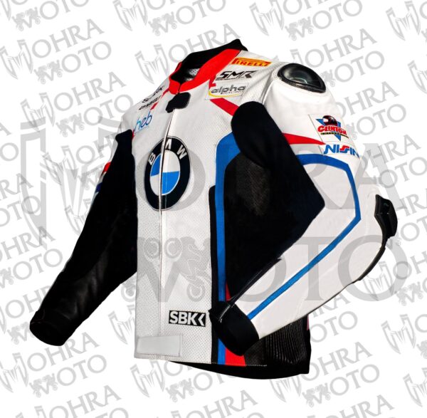 2025 BMW Motorrod 1.3mm Cowhide Motorcycle Jacket Unisex Motorbike Jacket - Image 3