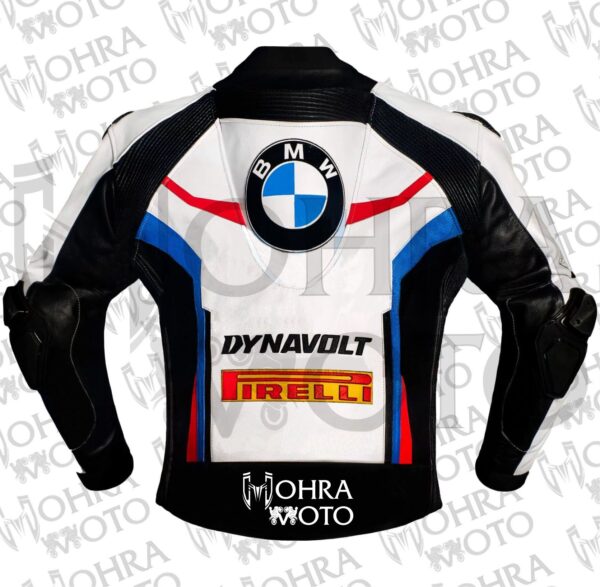 2025 BMW Motorrod 1.3mm Cowhide Motorcycle Jacket Unisex Motorbike Jacket - Image 4