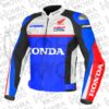 2025 Honda CBR Cowhide Leather Jacket Motorcycle Jacket Unisex Motorbike Jacket