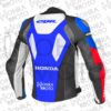 2025 Honda CBR Cowhide Leather Jacket Motorcycle Jacket Unisex Motorbike Jacket - Image 2