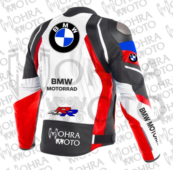 2025 BMW Motorrod 1.3mm Cowhide Motorcycle Jacket Unisex Motorbike Jacket - Image 2