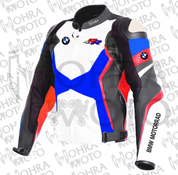 2025 BMW Motorrod 1.3mm Cowhide Motorcycle Jacket Unisex Motorbike Jacket