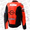 2025 KTM Racing 1.3mm Cowhide Leather Motorcycle Jacket Unisex Motorbike Jacket - Image 2