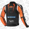2025 KTM Racing 1.3mm Cowhide Leather Motorcycle Jacket Unisex Motorbike Jacket - Image 2