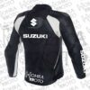 2025 Suzuki 1.3mm Cowhide Leather Motorcycle Jacket Unisex Motorbike Jacket - Image 2