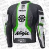 2025 Kawasaki Ninja Cowhide Leather Motorcycle Jacket Unisex Motorbike Jacket - Image 2