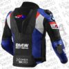 2025 BMW Motorrad Cowhide Leather Motorcycle Jacket Unisex Motorbike Jacket - Image 2