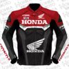 2025 Honda CBR 1.3mm Cowhide Leather Motorcycle Jacket Unisex Motorbike Jacket
