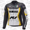 2025 Yamaha R1 Cowhide Leather Motorcycle Jacket Unisex Motorbike Jacket