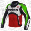 2025 Ducati 1.3mm Cowhide Leather Motorcycle Jacket Unisex Motorbike Jacket