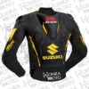 2025 Suzuki GSXR 1.3mm Cowhide Leather Motorcycle Jacket Unisex Motorbike Jacket - Image 2